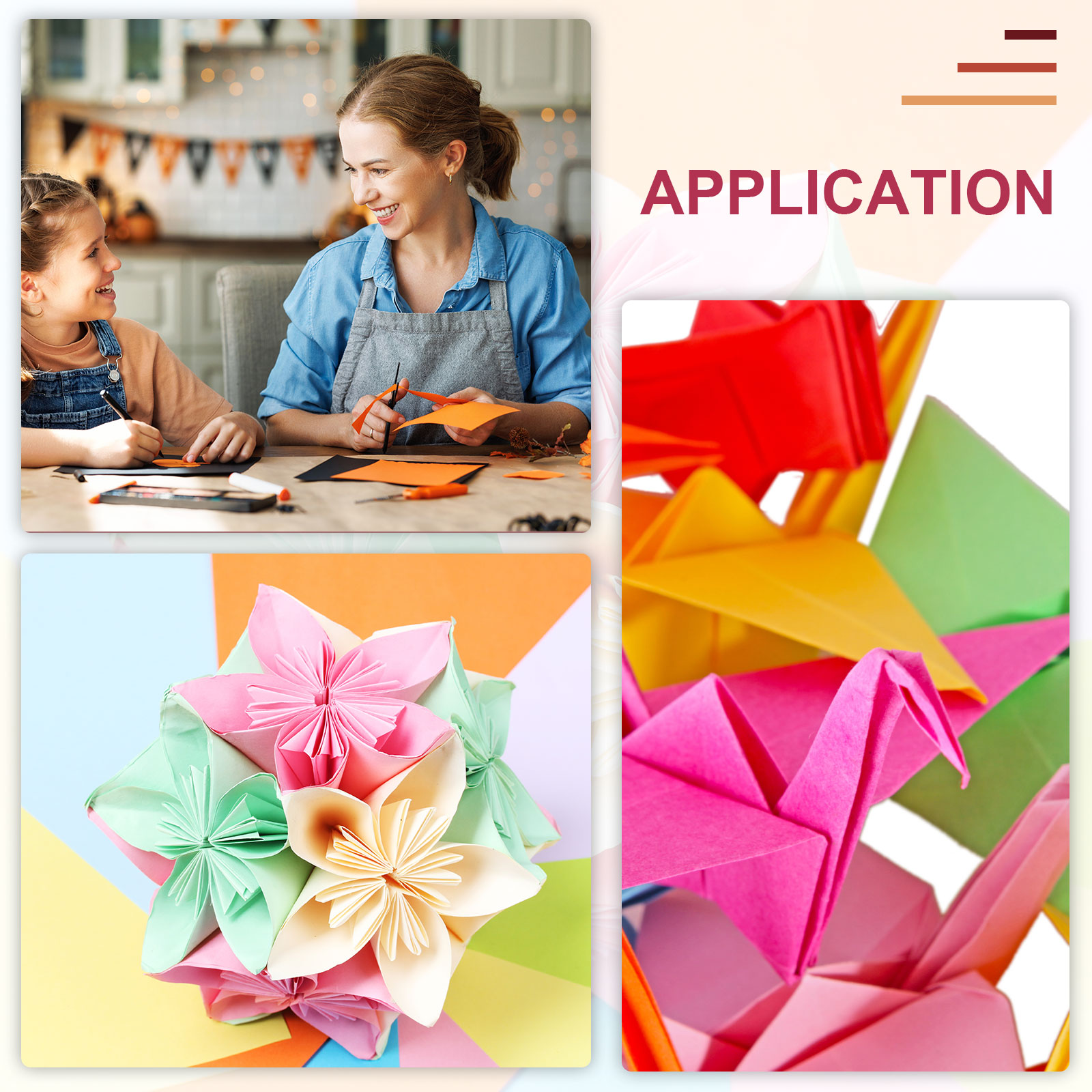 Art Craft Kite - 20 hojas de papel de Origami