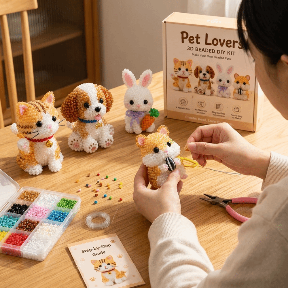 Art Craft Education - Kit de bordado de cuentas de