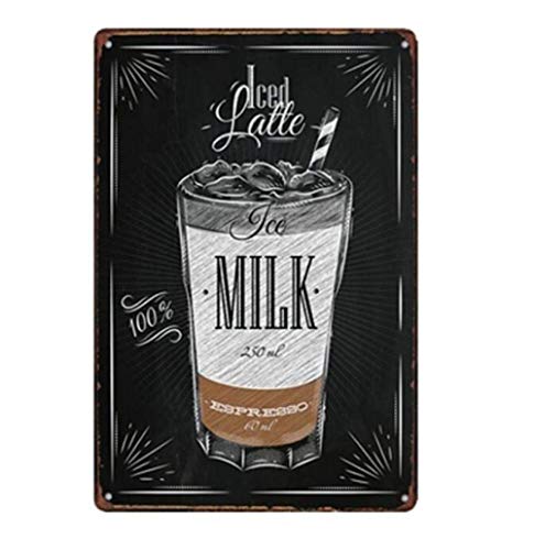 Art Craft Club - Patisaner Placa Metálica Retro de Estilo