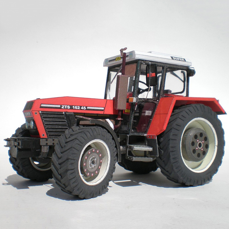 Art Craft With Cardboard - Zetor 162 45 Tractor 1:32 arte