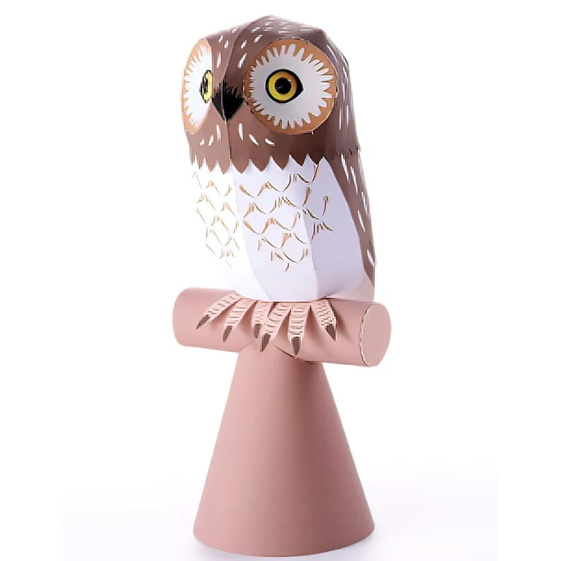 Art Craft With Cardboard - Pequeño búho Origami Art Mini 3D