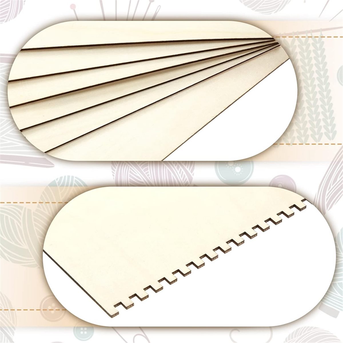Cesta de tejido con muescas de - Art Craft For Adults reseña y precio