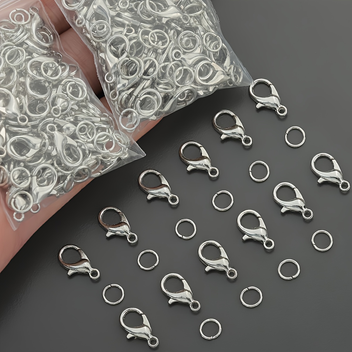 1/2/300 piezas Broches de lang - Art Craft Making reseña y precio