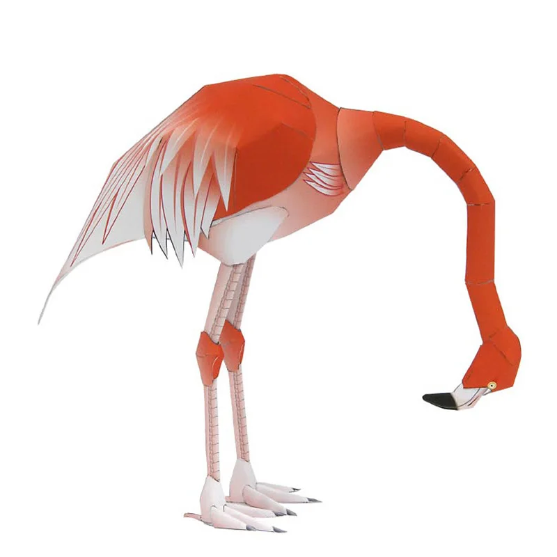Flamenco caribeño plegable tre - Art Craft With Cardboard reseña y precio