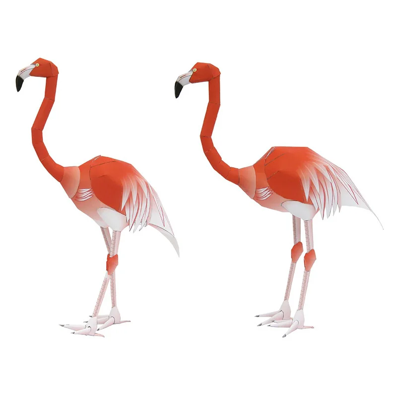 Flamenco caribeño plegable tre - Art Craft With Cardboard reseña y precio