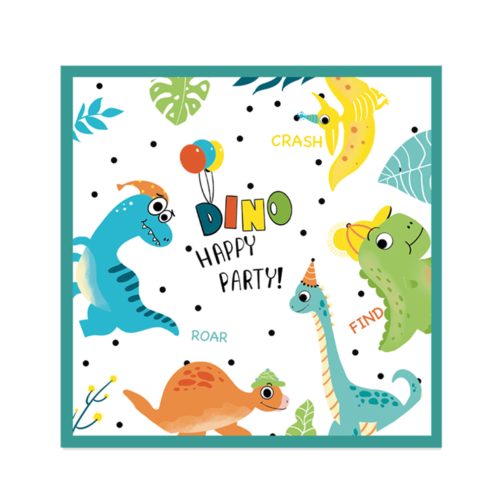 Suministros de fiesta de dinos - Art Craft Dinosaur reseña y precio