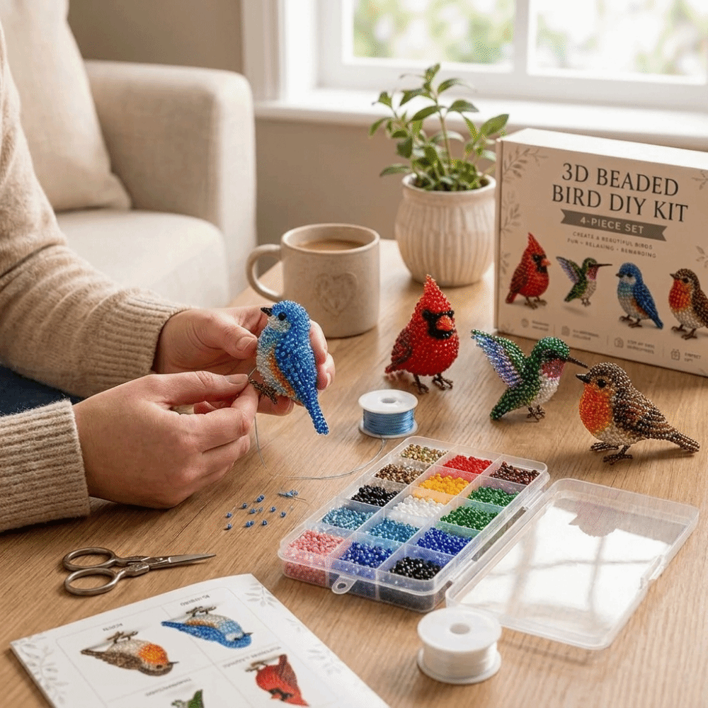 Kit de bordado de cuentas de a - Art Craft Education reseña y precio
