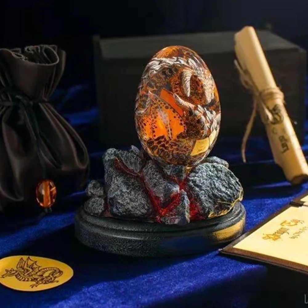Estatua de huevo de dragón de  - Art Craft Dinosaur reseña y precio