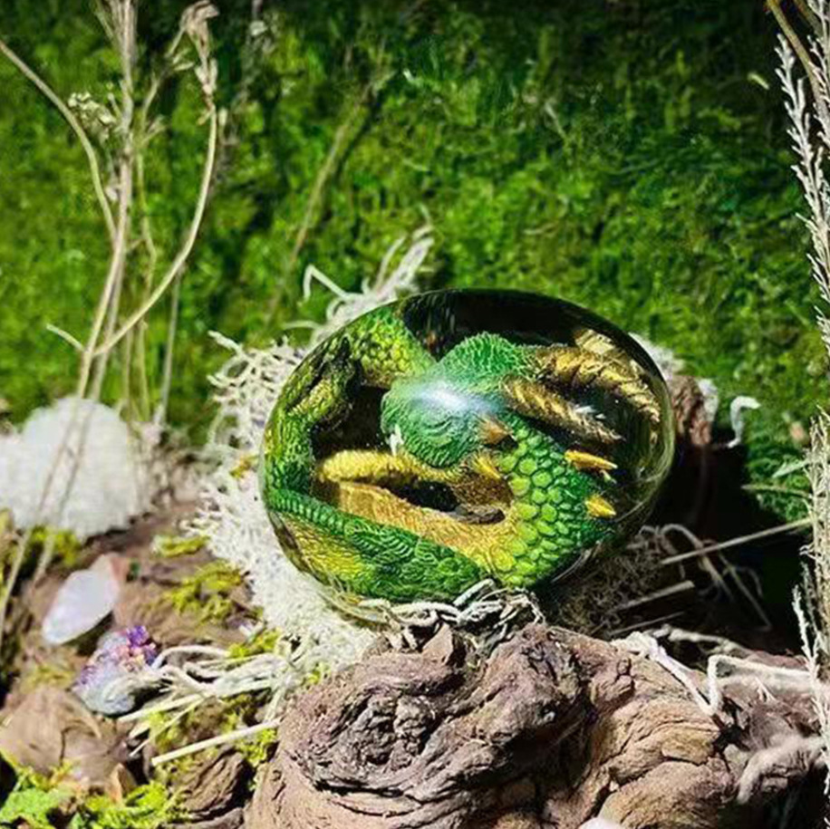 Estatua de huevo de dragón de  - Art Craft Dinosaur reseña y precio