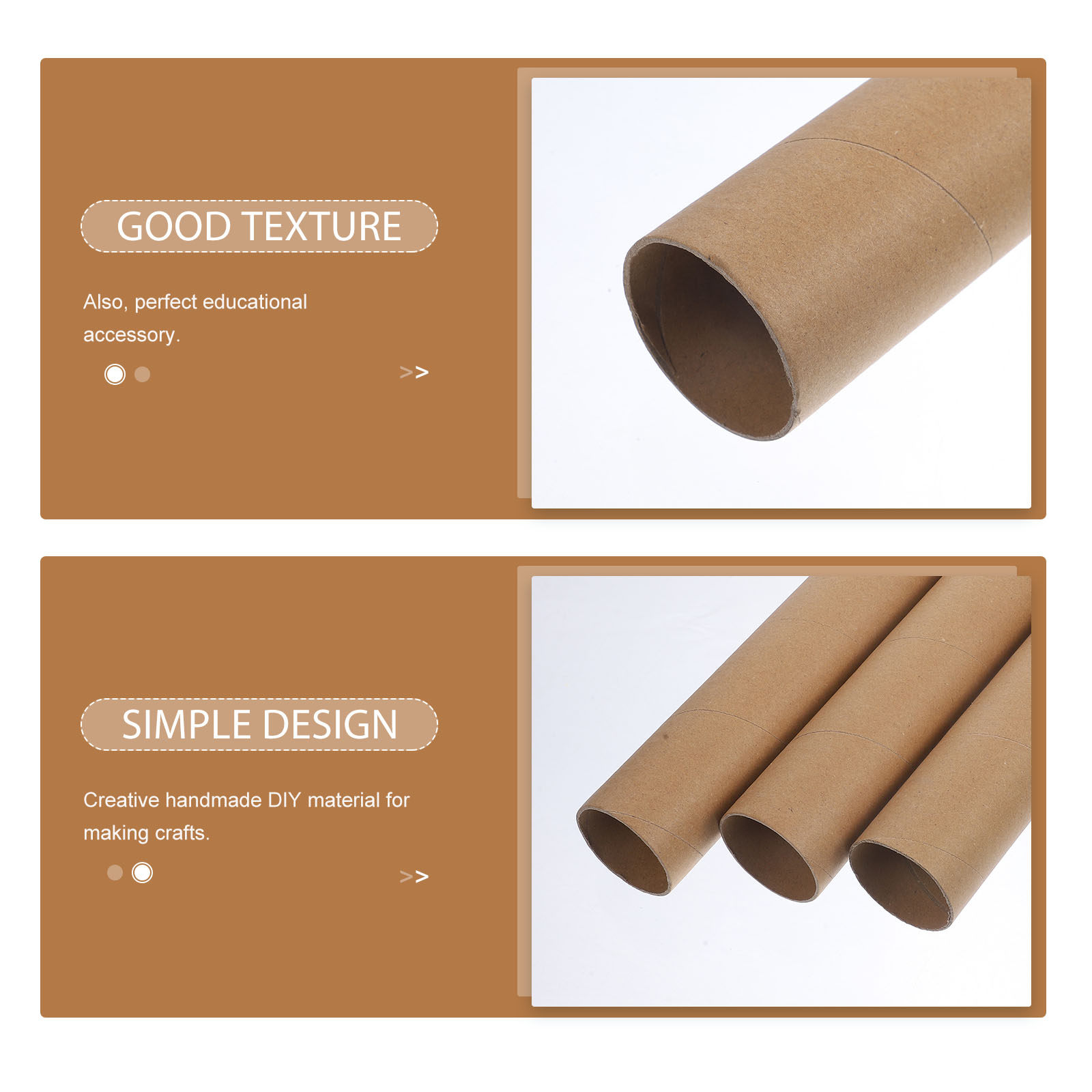 3 Rollos de Tubos de Papel par - Art Craft Education reseña y precio