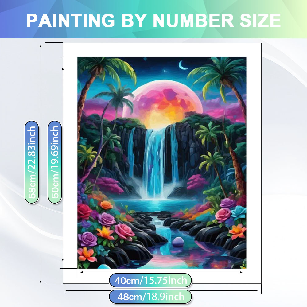 HUACAN Pinturas por Números so - Art And Craft Numbers reseña y precio