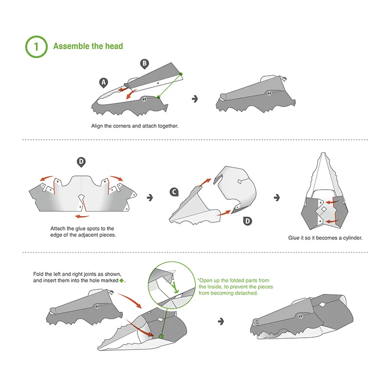 Cocodrilo plegable Origami Art - Art Craft With Cardboard reseña y precio