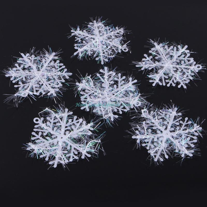 Adornos navideños copos nieve  - Art And Craft Xmas Tree reseña y precio
