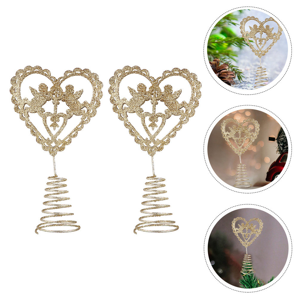 2 piezas de estrella de hierro - Art And Craft Xmas Tree reseña y precio