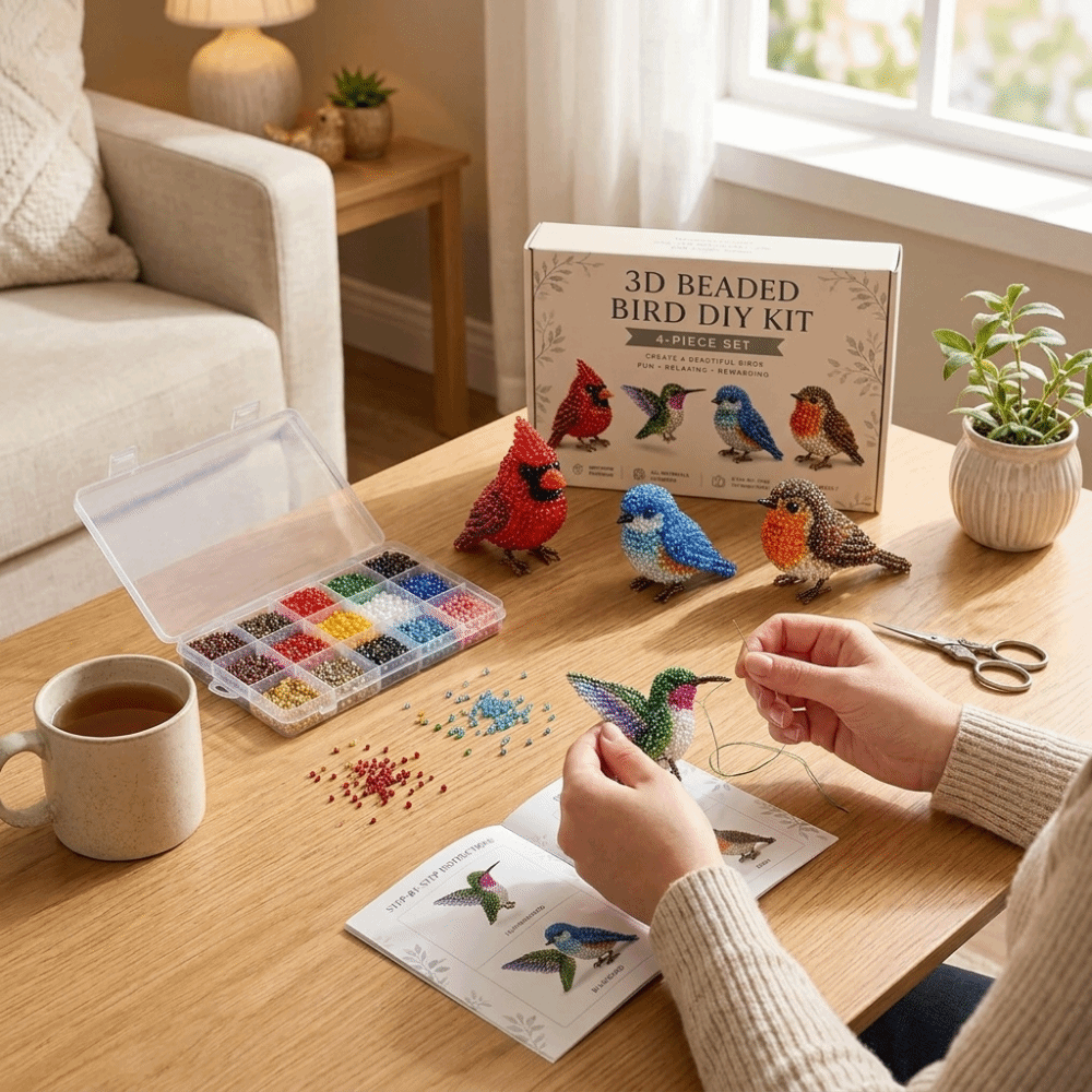 Kit de bordado de cuentas de a - Art Craft Education reseña y precio