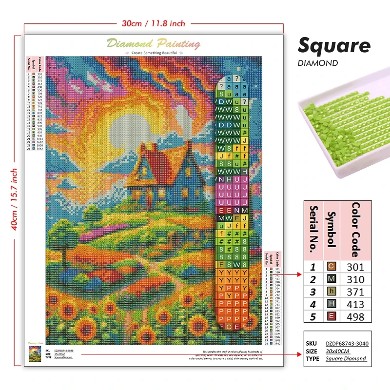Kit de Pintura de Diamantes 5D - Art Craft Kite reseña y precio
