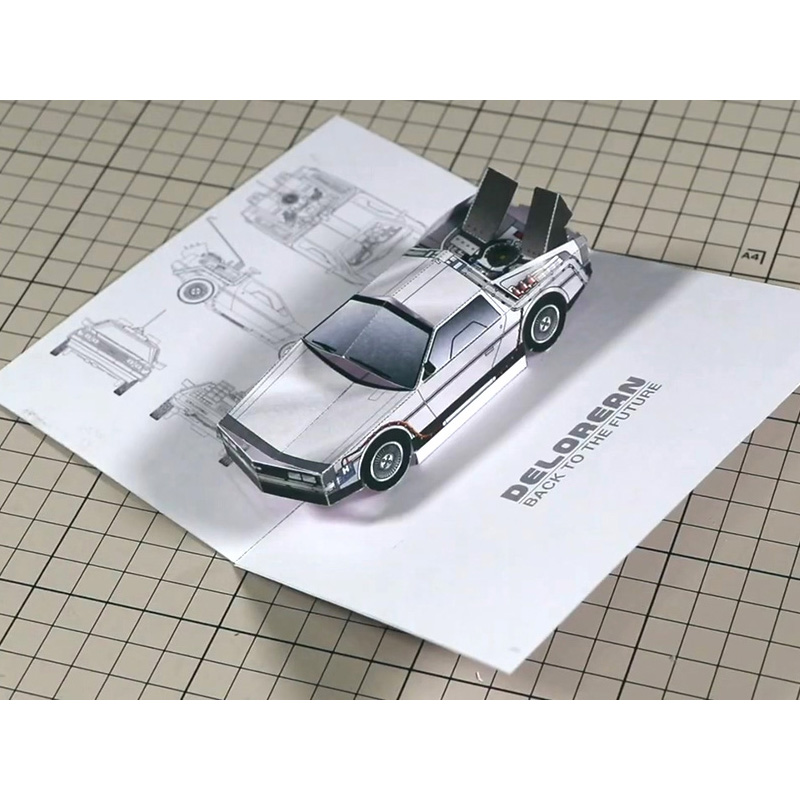 Tarjeta POP-UP de Regreso al f - Art Craft With Cardboard reseña y precio