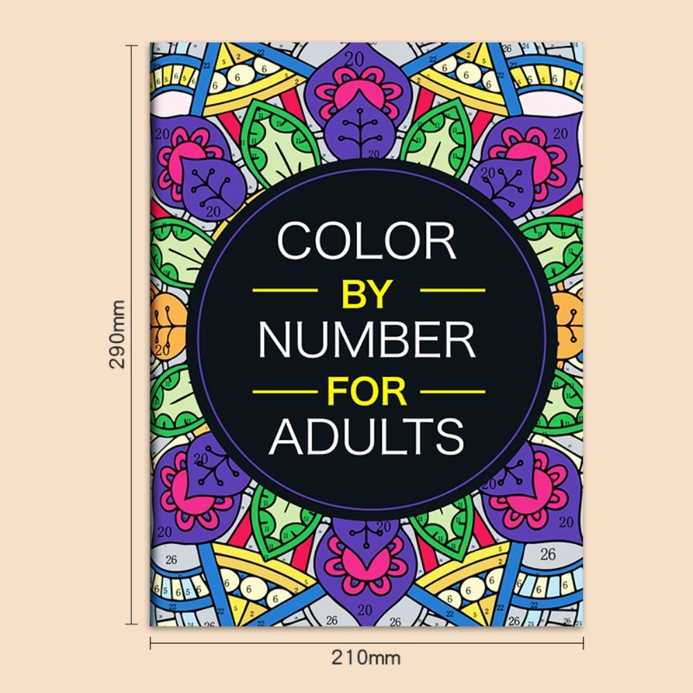 Libro de Pintura por Números D - Art And Craft Numbers reseña y precio
