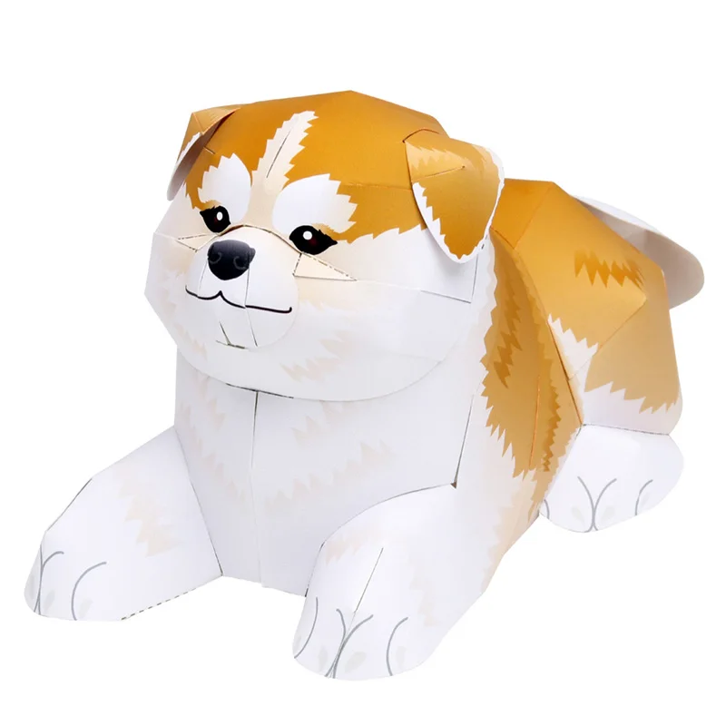 Akita Shiba Inu plegable hecho - Art Craft With Cardboard reseña y precio