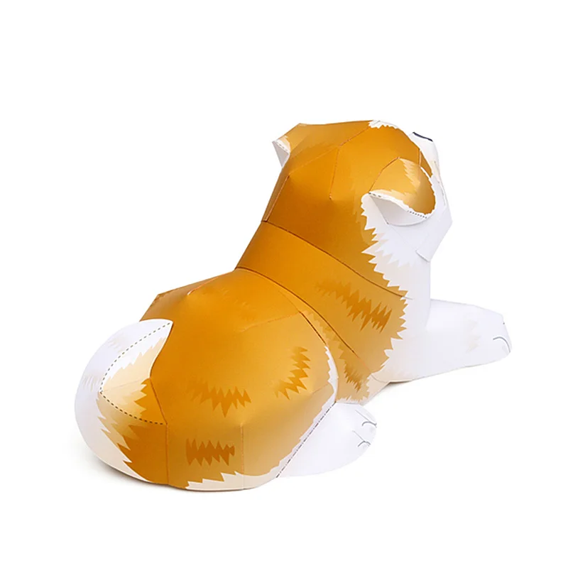 Akita Shiba Inu plegable hecho - Art Craft With Cardboard reseña y precio