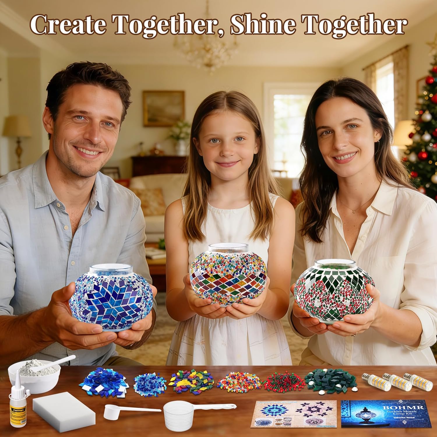 Kit de Lámpara Turca de Mosaic - Art Craft For Adults reseña y precio