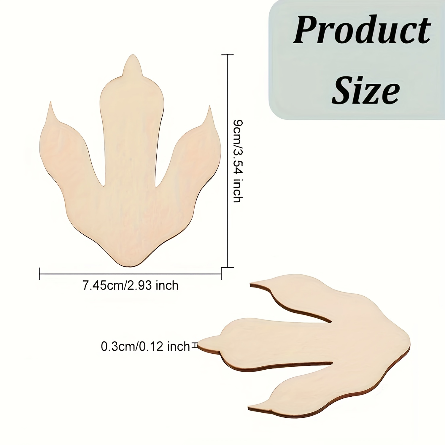 10/20 piezas de huellas de din - Art Craft Dinosaur reseña y precio