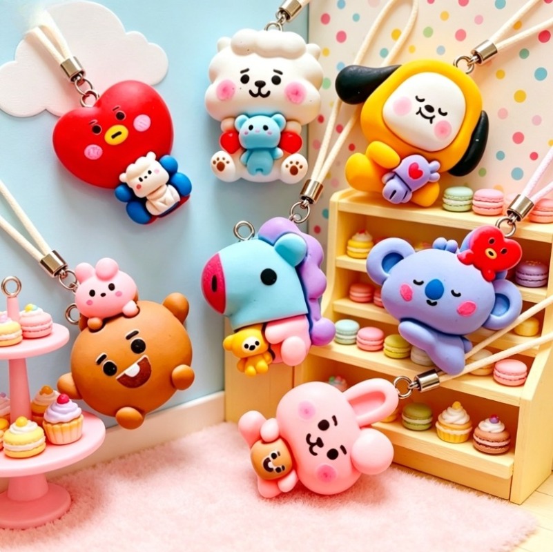 7 piezas de dijes de resina BT - Art Craft Making reseña y precio