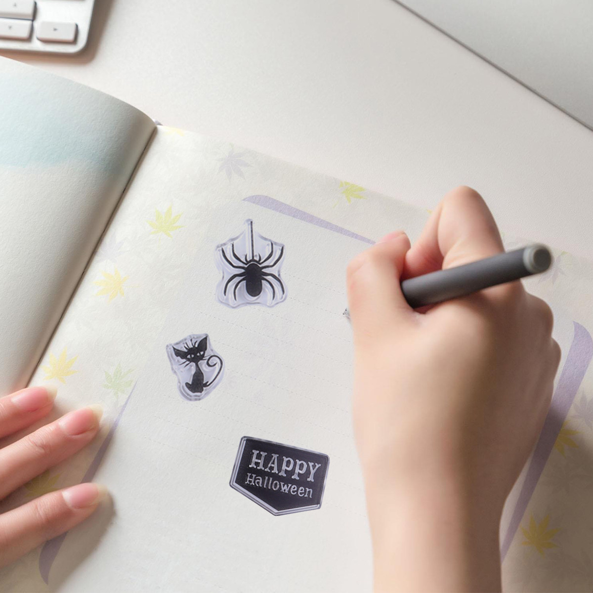 Sellos de silicona para niños, - Art Craft Halloween Preschool reseña y precio