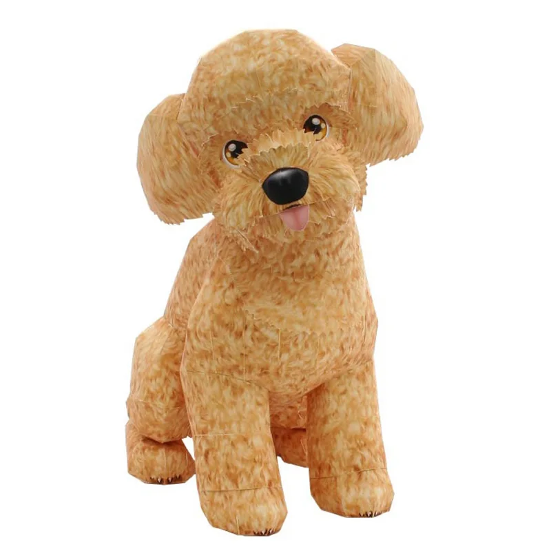 Juguete caniche perro plegable - Art Craft With Cardboard reseña y precio