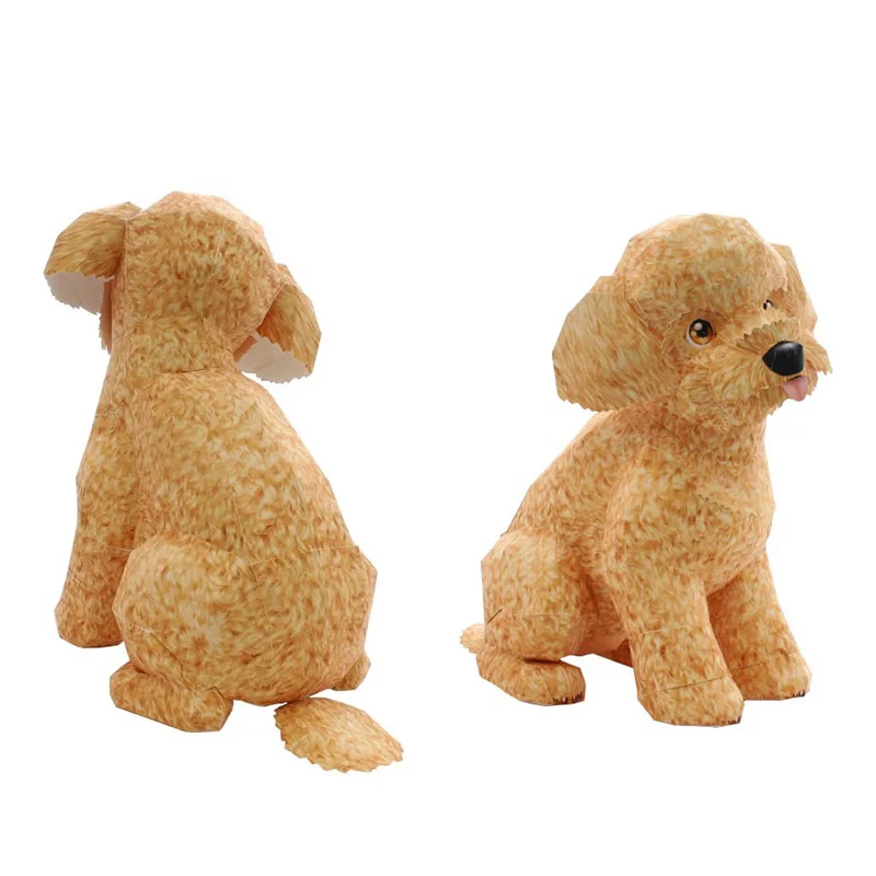Juguete caniche perro plegable - Art Craft With Cardboard reseña y precio