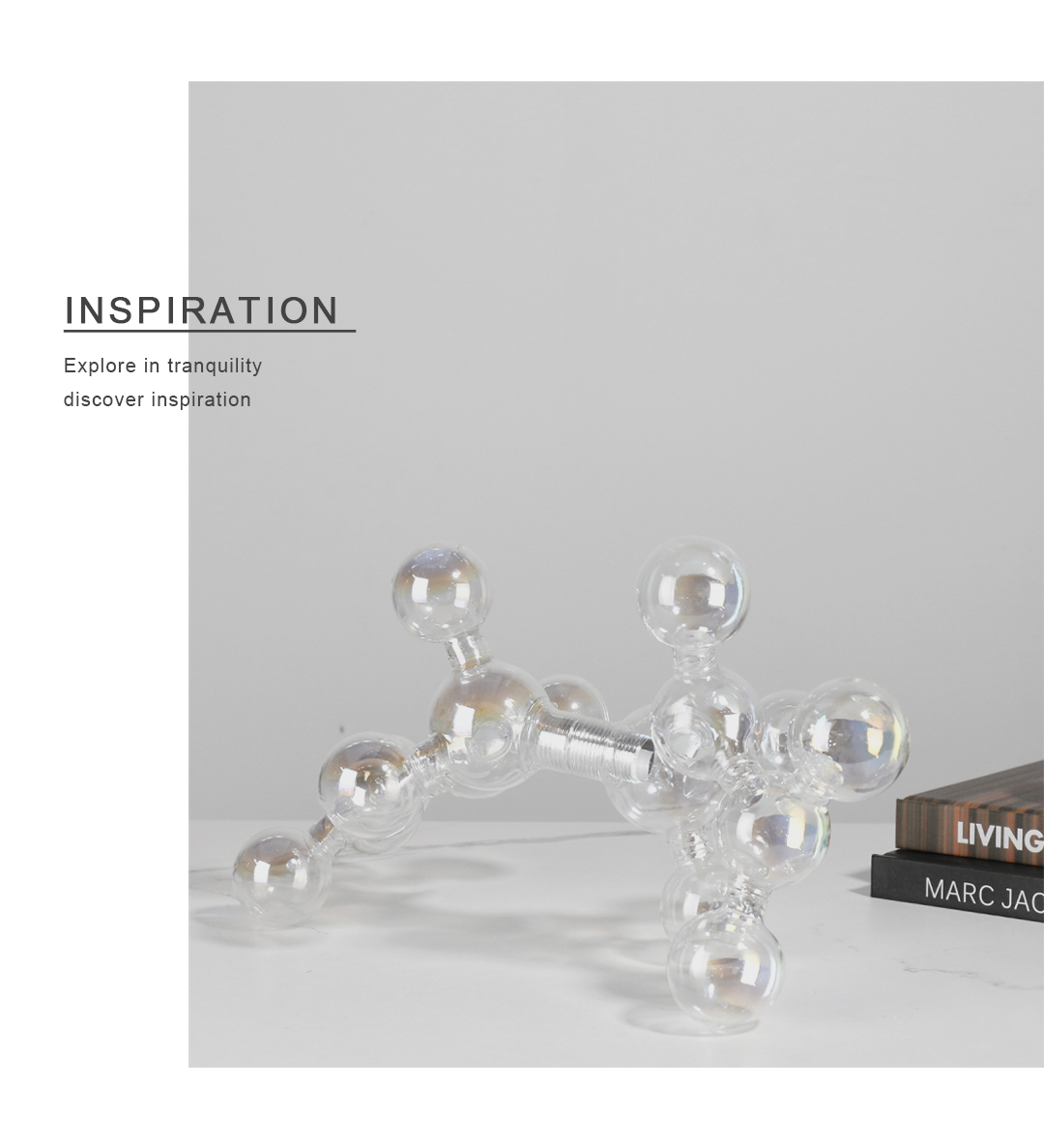 Escultura Molecular de vidrio  - Art Craft Club reseña y precio