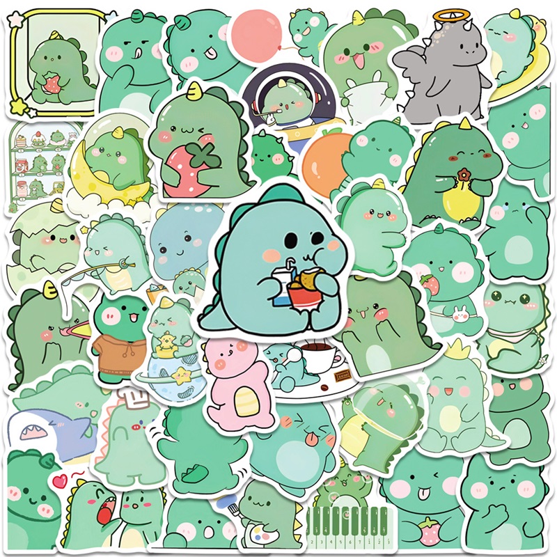 10/30/50 Uds. De pegatinas Kaw - Art Craft Dinosaur reseña y precio