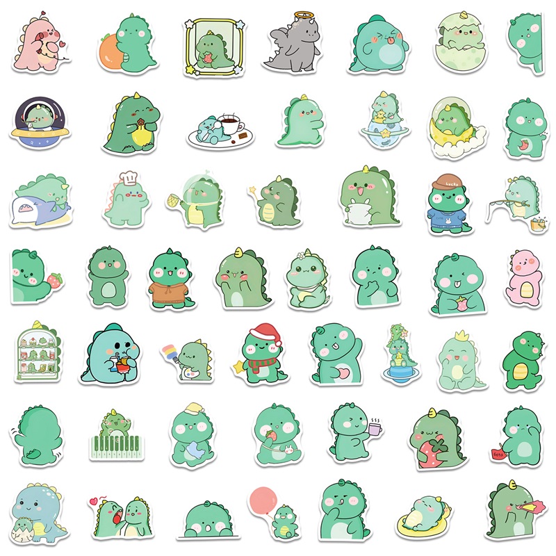 10/30/50 Uds. De pegatinas Kaw - Art Craft Dinosaur reseña y precio