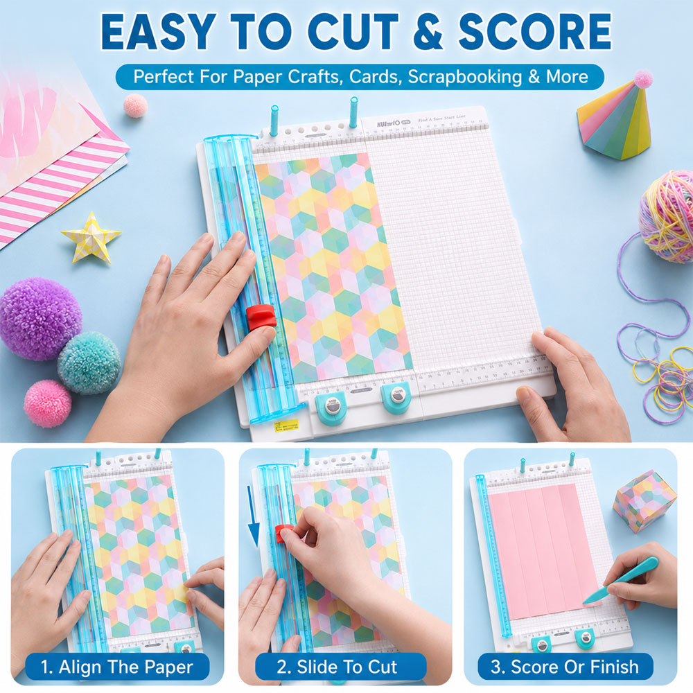 Cortador y Hendidor de Papel 7 - Art Craft With Cardboard reseña y precio