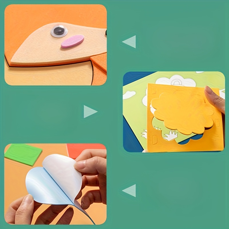 Pegatinas 3D para Niños, Desec - Art Craft Education reseña y precio